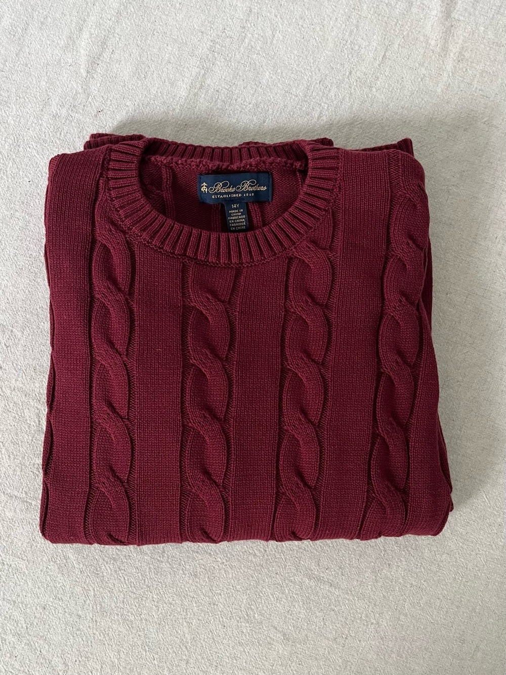 Brooks Brothers boys sweater